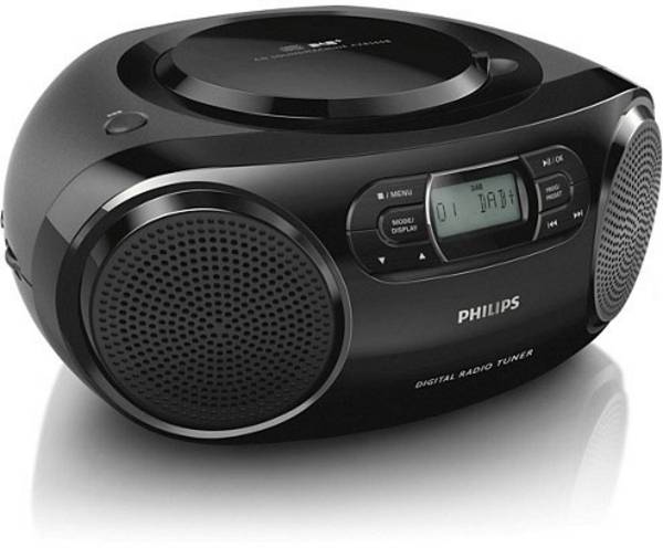 Philips AZB500 CD-Radio DAB+, UKW AUX, CD Schwarz