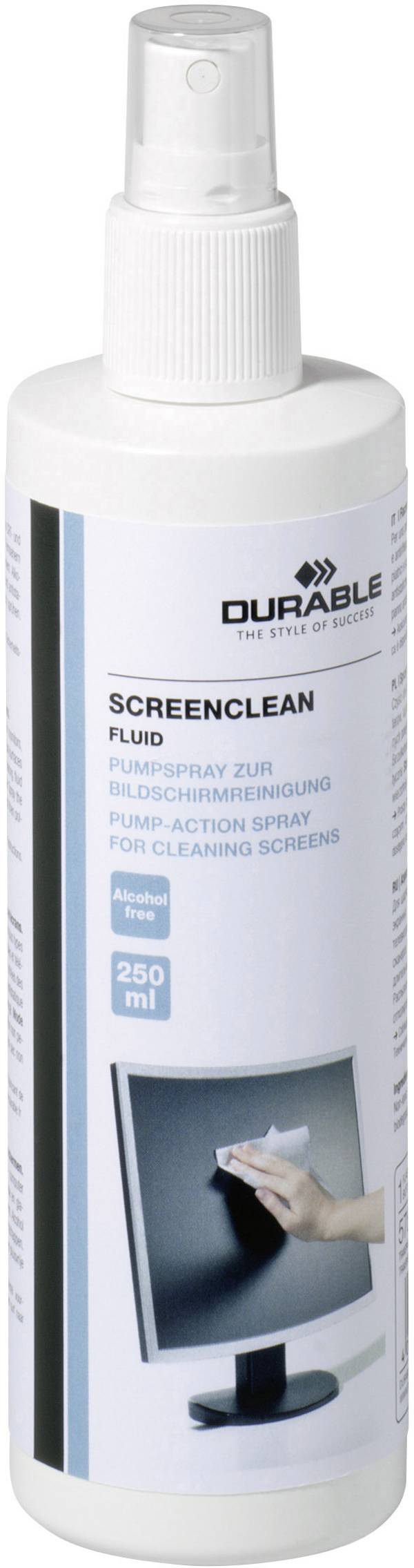 Durable Bildschirmreiniger 250 ml SCREENCLEAN FLUID 578219 1 St.