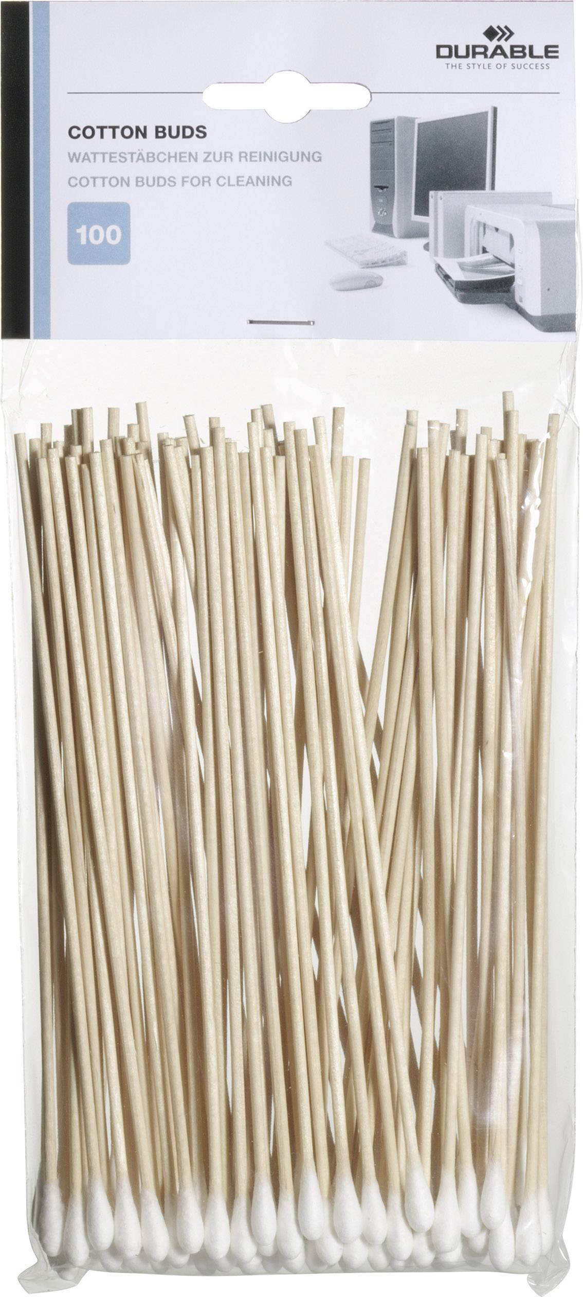 DURABLE COTTON BUDS Wattestäbchen 100 Stück