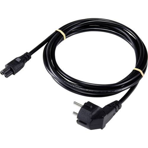 Thumbnail - Sygonix SY-5178376 Notebook Netzkabel Schwarz 7.50 m