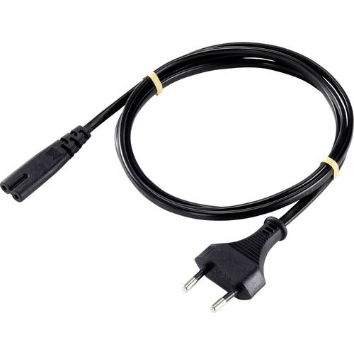 Thumbnail - Sygonix SY-5043496 Strom Netzkabel Schwarz 1.80 m