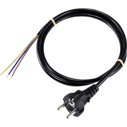 Thumbnail - Sygonix SY-5178372 Strom Anschlusskabel Schwarz 5 m