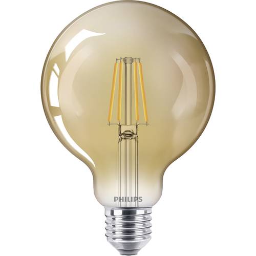 Philips 67360400 LED EEK F (A - G) E27 Globeform 4 W = 35 W Warmweiß (Ø x L) 9.5 cm x 14 cm nicht dimmbar 1 St.
