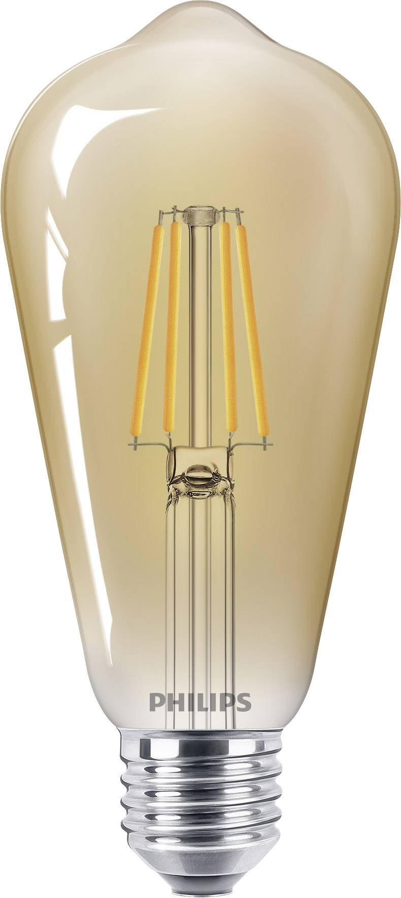 Philips 67354300 LED EEK F (A - G) E27 Spezialform 4 W = 35 W Warmweiß (Ø x L) 6.4 cm x 14.2 cm Filament 1 St.