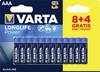 VARTA Alkaline Batterie Longlife Power, Micro AAA, Sparpack