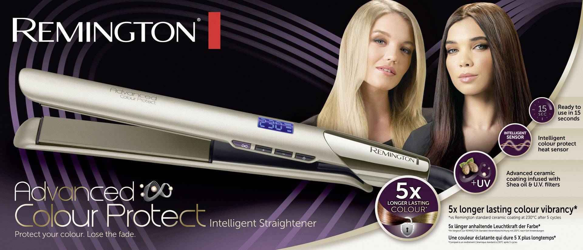 Remington Haarglätter S8605 Colour Protect-2