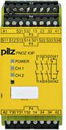 Relè di sicurezza PNOZ X3P 24VDC 24VAC 3n/o 1n/c 1so PILZ 3 NA, 1 NC (L x A x P) 45 x 94 x 121 mm 1 pz.