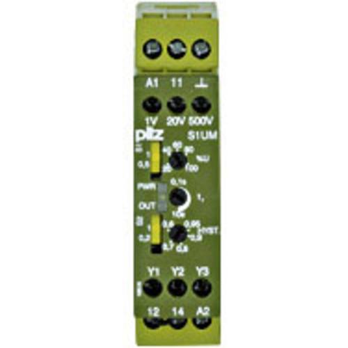 Spannungsüberwachungsrelais S1UM 110-130VAC UM 0.1-500VAC/DC PILZ (B x H x T) 22.5 x 87 x 121 mm 1 St.