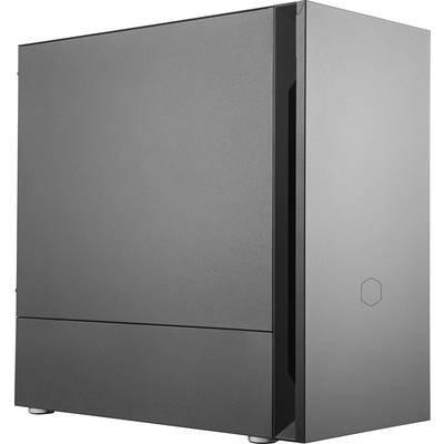 Cooler Master Silencio S400 Midi-Tower PC-Gehäuse Schwarz 2 vorinstallierte Lüfter, Staubfilter, gedämmt