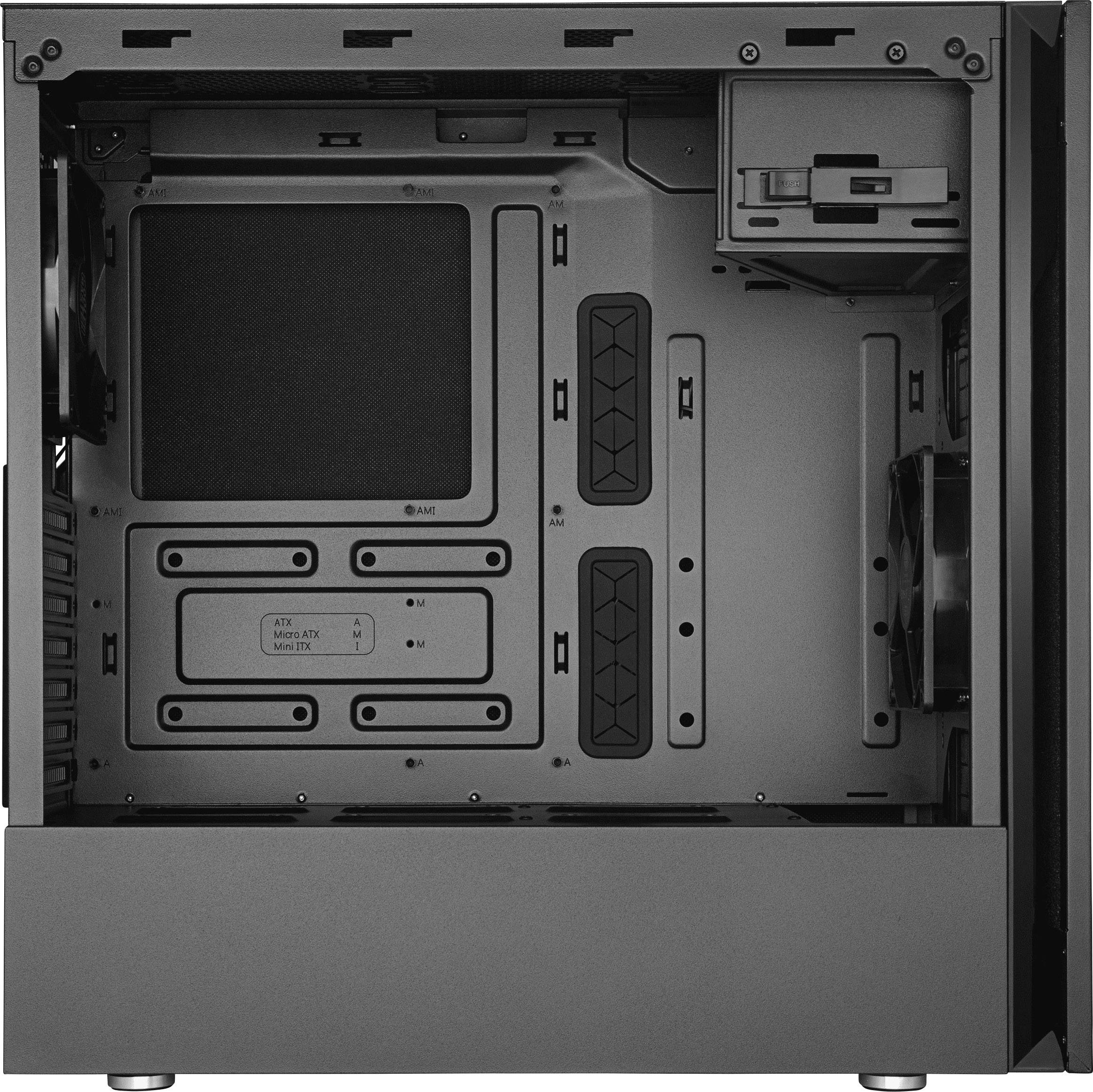 Cooler Master Silencio S600 - Schallgedämmter Stahl - Tower - ATX - keine Spannungsversorgung (ATX / PS/2)-2