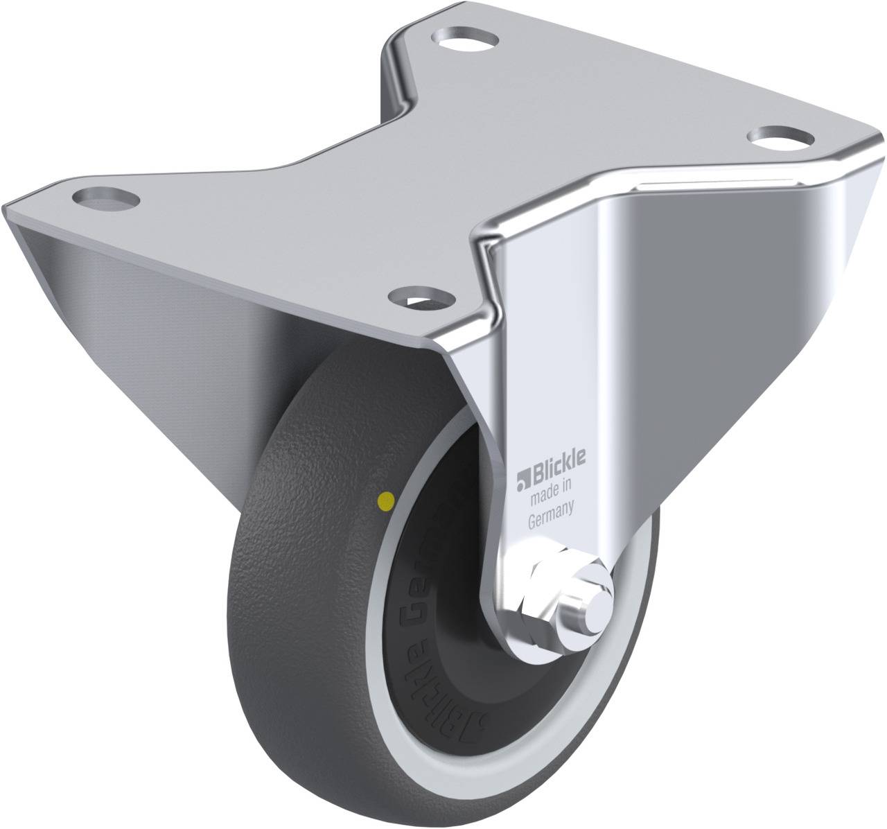 Blickle 852284 BK-PATH 100KF-3-ELS Bockrolle Rad-Durchmesser: 100 mm Tragfähigkeit (max.): 130 kg 1 St.