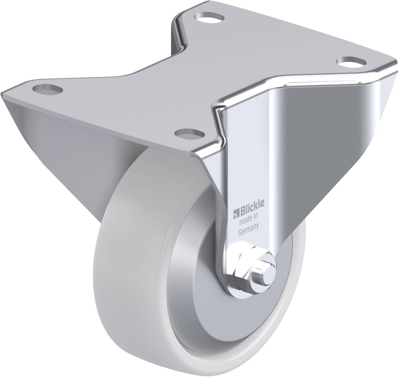 Blickle 749190 BK-PO 100KA-3-FA Bockrolle Rad-Durchmesser: 100 mm Tragfähigkeit (max.): 280 kg 1 St.