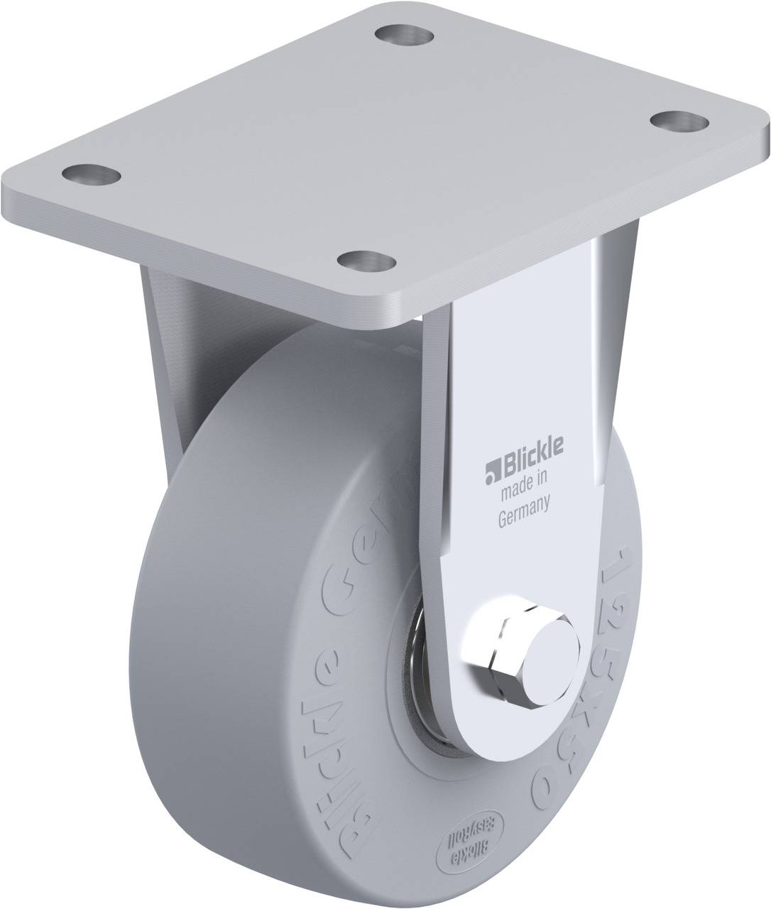 Blickle 852111 BO-SE 125K-SG Bockrolle Rad-Durchmesser: 125 mm Tragfähigkeit (max.): 320 kg 1 St.