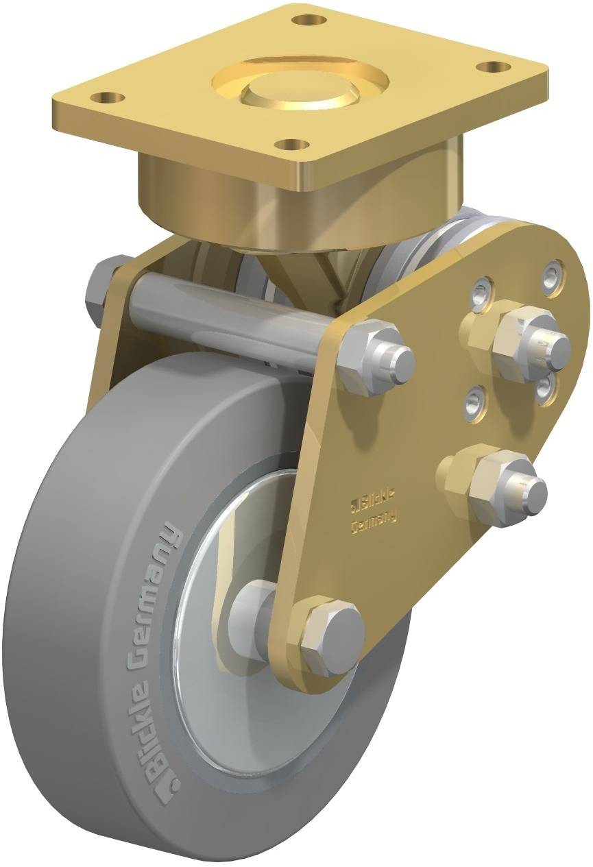 Blickle 853735 BPFE-ALEV 125K-SG-FA Bockrolle gefedert Rad-Durchmesser: 125 mm Tragfähigkeit (max.): 250 kg 1 St.