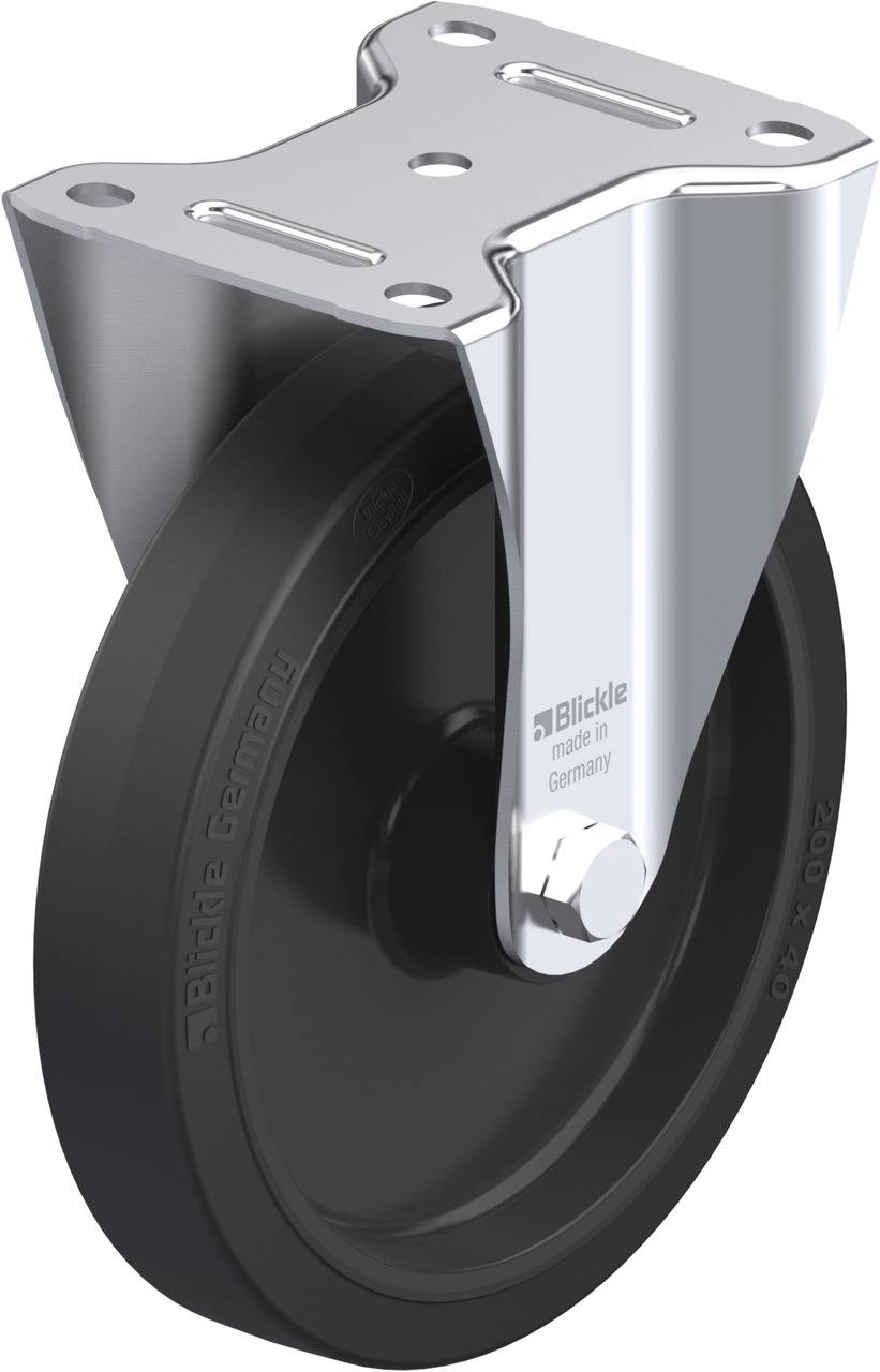 Blickle 850410 B-POEV 201XR Bockrolle Rad-Durchmesser: 200 mm Tragfähigkeit (max.): 400 kg 1 St.