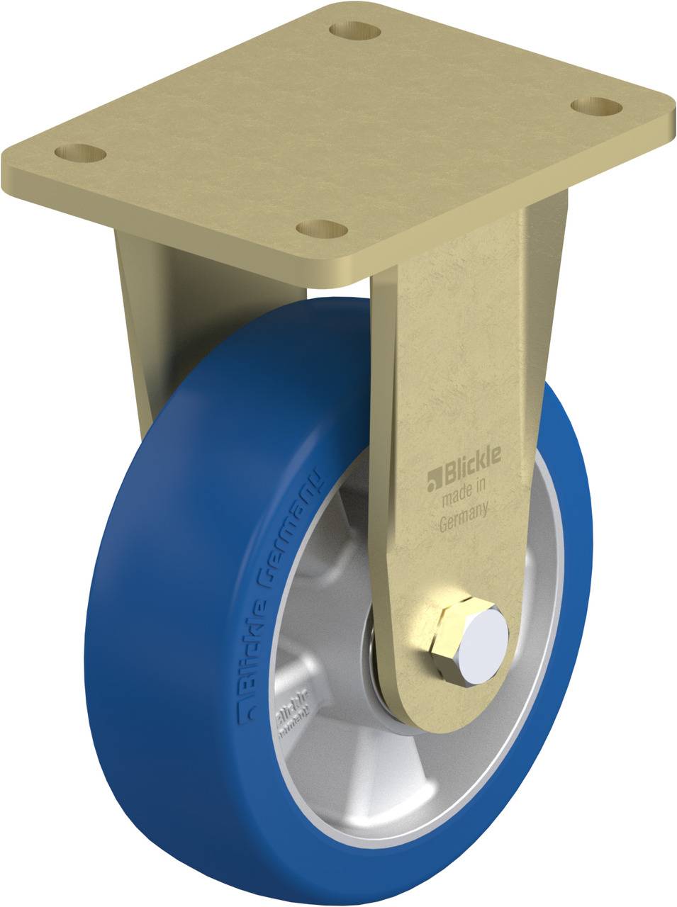 Blickle 754207 BS-ALBS 150K Bockrolle Rad-Durchmesser: 150 mm Tragfähigkeit (max.): 500 kg 1 St.