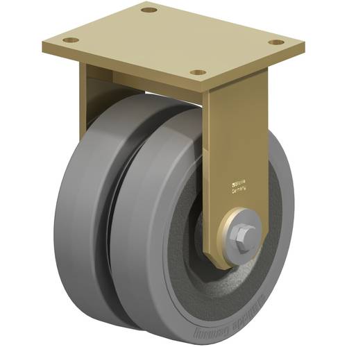 Blickle 852126 BSD-SE 200K-35-SG Doppel-Bockrolle Rad-Durchmesser: 200 mm Tragfähigkeit (max.): 1200 kg 1 St.