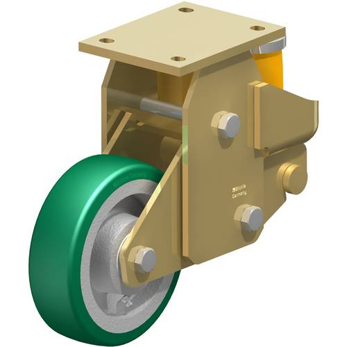 Blickle 755384 BSFE-GST 160K Bockrolle gefedert Rad-Durchmesser: 160 mm Tragfähigkeit (max.): 600 kg 1 St.