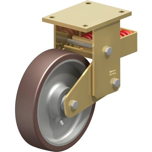 Blickle 755406 BSFN-GB 250K Bockrolle gefedert Rad-Durchmesser: 250 mm Tragfähigkeit (max.): 1500 kg 1 St.