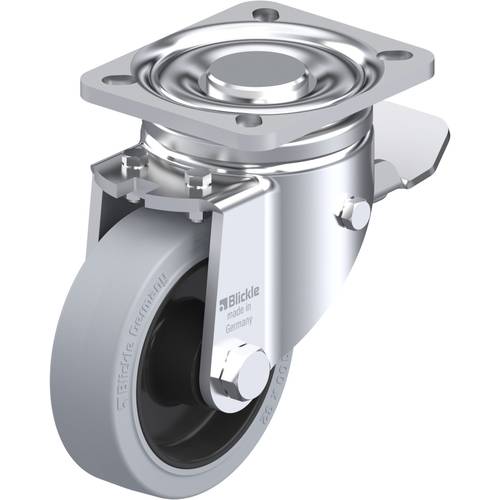 Blickle 851744 LH-POEV 100XR-1-ST-SG Lenkrolle mit Feststeller Rad-Durchmesser: 100 mm Tragfähigkeit (max.): 200 kg 1 St...