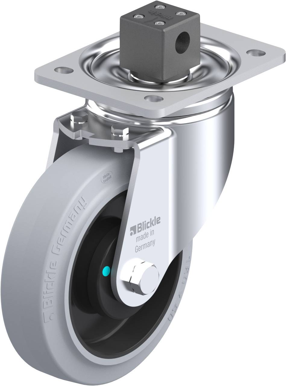 Blickle 851831 LH-POEV 160KAD-CS13-SG Lenkrolle mit Feststeller Rad-Durchmesser: 160 mm Tragfähigkeit (max.): 400 kg 1 S...