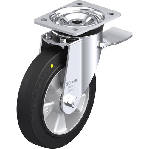 Blickle 852001 LK-ALEV 200K-ST-EL Lenkrolle mit Feststeller Rad-Durchmesser: 200 mm Tragfähigkeit (max.): 500 kg 1 St.