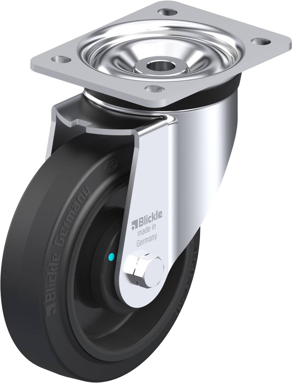 Blickle 95489 LK-POEV 160KAD Lenkrolle Rad-Durchmesser: 160 mm Tragfähigkeit (max.): 400 kg 1 St.