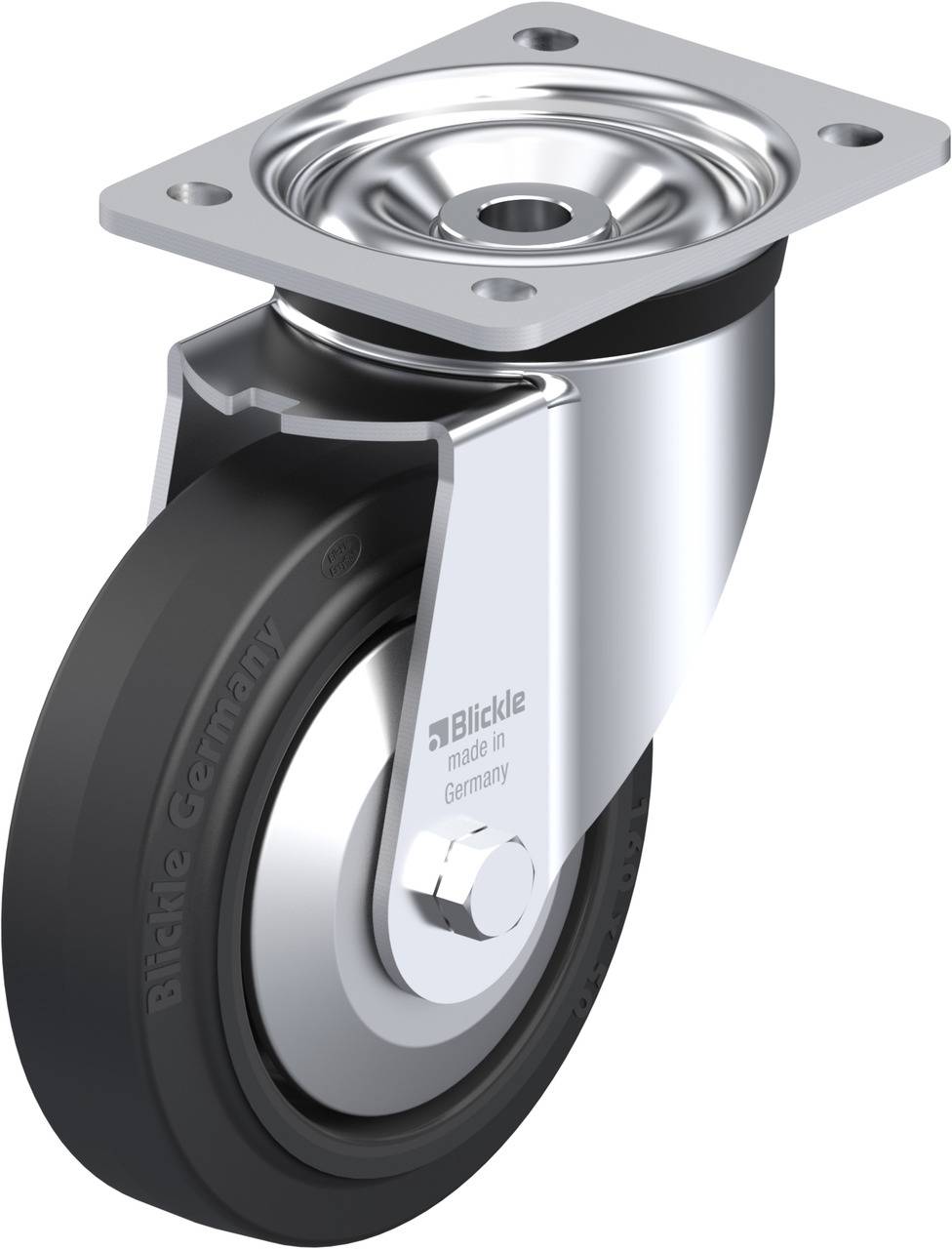 Blickle 851215 LK-POEV 160XR-FA Lenkrolle Rad-Durchmesser: 160 mm Tragfähigkeit (max.): 400 kg 1 St.