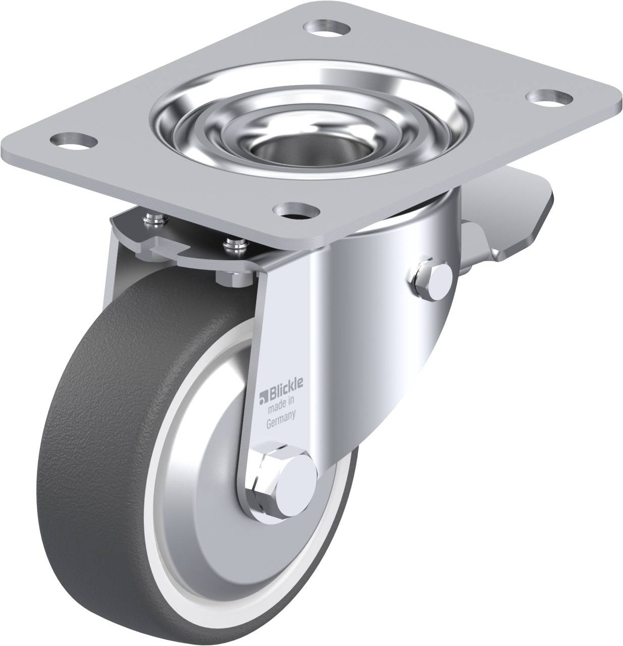 Blickle 750415 LK-POTH 100R-3-ST-FA Lenkrolle mit Feststeller Rad-Durchmesser: 100 mm Tragfähigkeit (max.): 300 kg 1 St.