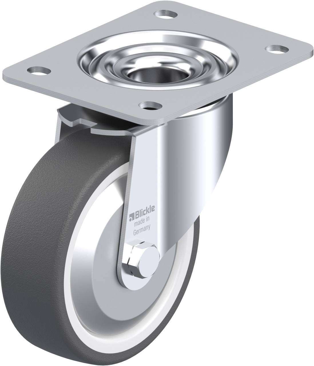 Blickle 750418 LK-POTH 125G-3-FA Lenkrolle Rad-Durchmesser: 125 mm Tragfähigkeit (max.): 350 kg 1 St.