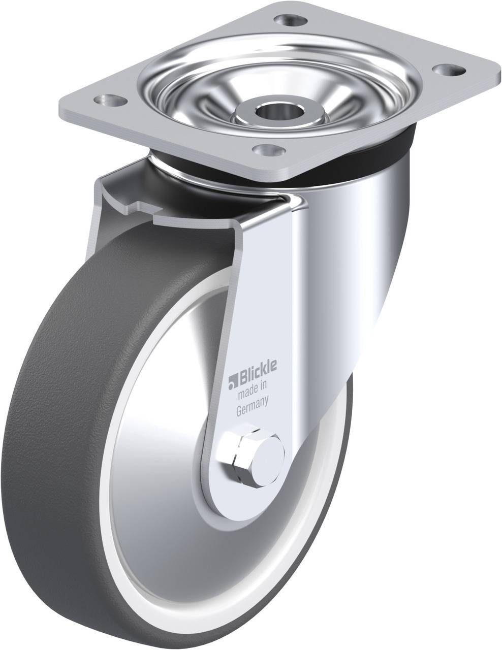 Blickle 750436 LK-POTH 160K-FA Lenkrolle Rad-Durchmesser: 160 mm Tragfähigkeit (max.): 550 kg 1 St.