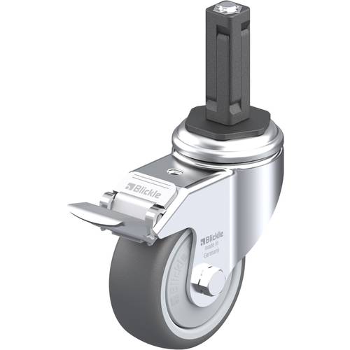 Blickle 848729 LKRA-PATH 80KF-11-FI-EV12 Lenkrolle mit Feststeller Rad-Durchmesser: 80 mm Tragfähigkeit (max.): 120 kg 1...