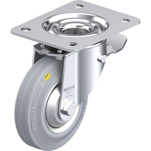 Blickle 750464 LK-RD 125R-3-ST-VLI-FA Lenkrolle mit Feststeller Rad-Durchmesser: 125 mm Tragfähigkeit (max.): 120 kg 1 S...