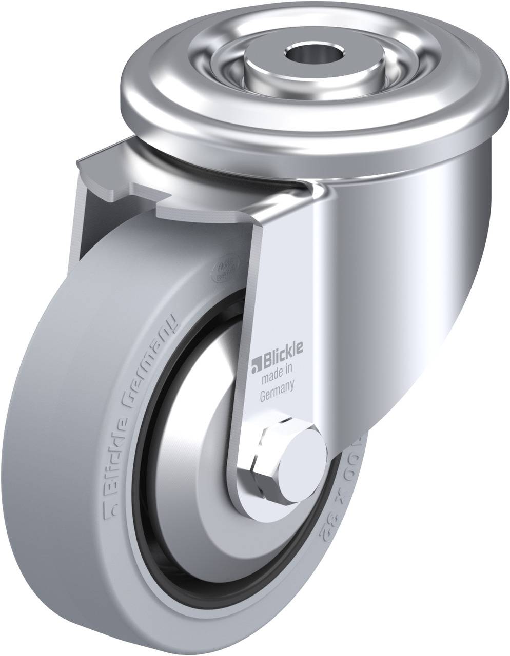 Blickle 851514 LKR-POEV 100KA-SG-FA Lenkrolle Rad-Durchmesser: 100 mm Tragfähigkeit (max.): 200 kg 1 St.