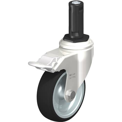 Blickle 853427 LKRXA-PATH 101G-11-FI-EXR13 Lenkrolle mit Feststeller Rad-Durchmesser: 100 mm Tragfähigkeit (max.): 120 k...