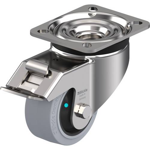 Blickle 760896 LKX-POEV 82KFD-FI-SG Lenkrolle mit Feststeller Rad-Durchmesser: 80 mm Tragfähigkeit (max.): 170 kg 1 St.