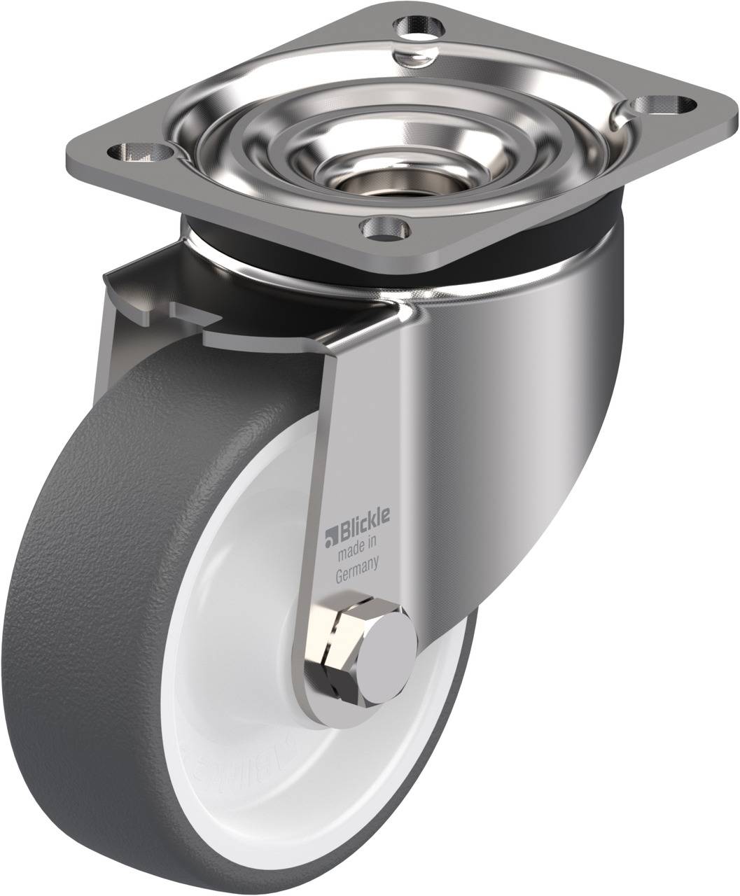 Blickle 754891 LKX-POTH 100XR-1 Lenkrolle Rad-Durchmesser: 100 mm Tragfähigkeit (max.): 300 kg 1 St.