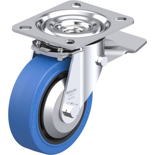 Blickle 749340 L-POEV 100KA-ST-SB-FA Lenkrolle mit Feststeller Rad-Durchmesser: 100 mm Tragfähigkeit (max.): 200 kg 1 St...