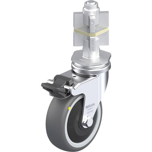 Blickle 848630 LRA-PATH 75KF-FI-ELS-E07 Lenkrolle mit Feststeller Rad-Durchmesser: 75 mm Tragfähigkeit (max.): 65 kg 1 S...