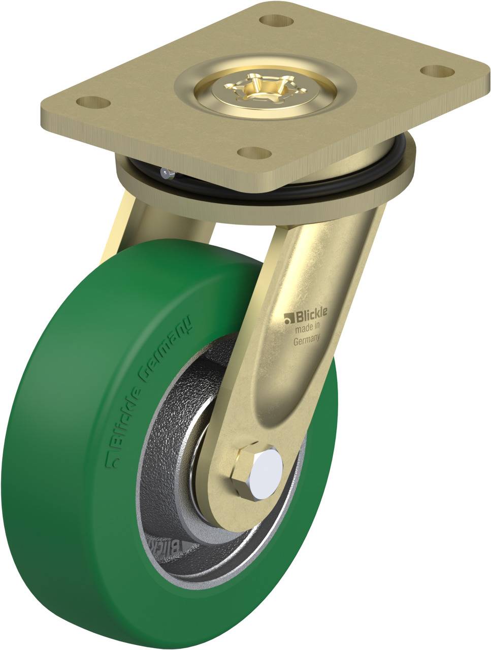 Blickle 755043 LS-GST 150K Lenkrolle Rad-Durchmesser: 150 mm Tragfähigkeit (max.): 570 kg 1 St.