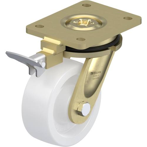 Blickle 649590 LS-SPO 127G-RI4 Lenkrolle mit Feststeller Rad-Durchmesser: 125 mm Tragfähigkeit (max.): 750 kg 1 St.