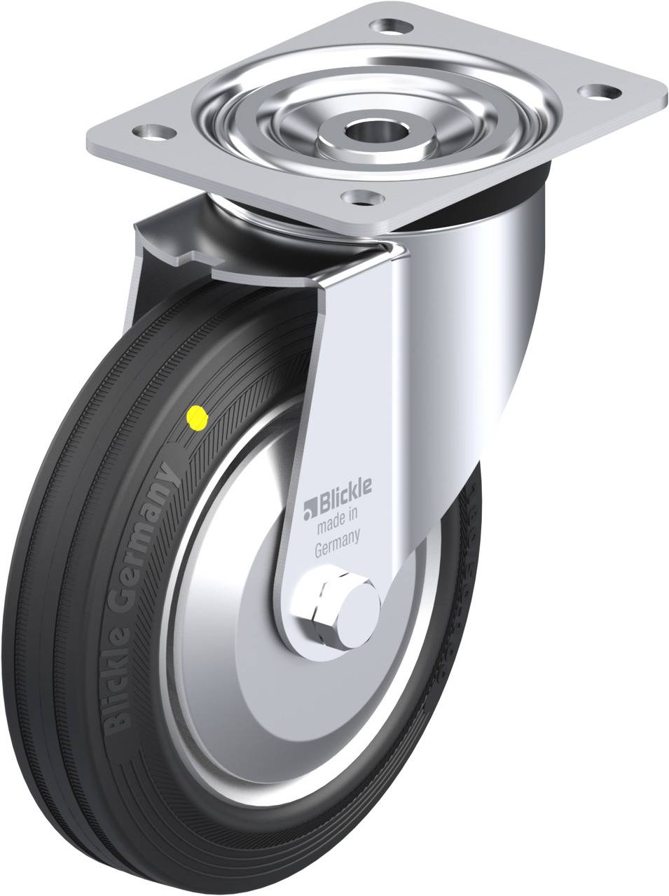 Blickle 849820 L-V 182R-EL-FA Lenkrolle Rad-Durchmesser: 180 mm Tragfähigkeit (max.): 170 kg 1 St.