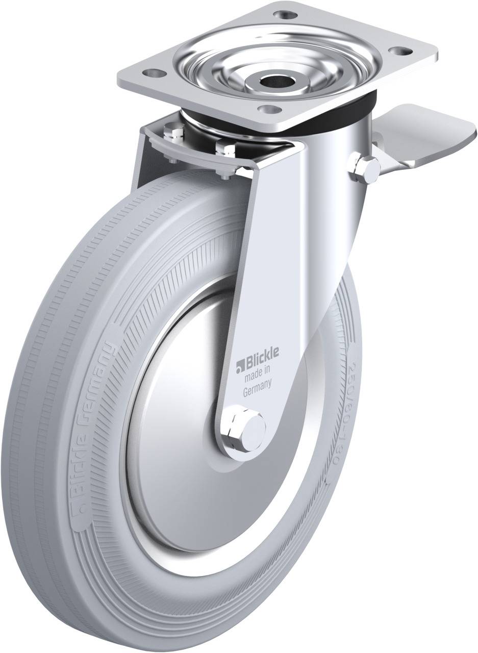 Blickle 849824 L-V 252R-3-ST-SG-FA Lenkrolle mit Feststeller Rad-Durchmesser: 250 mm Tragfähigkeit (max.): 295 kg 1 St.