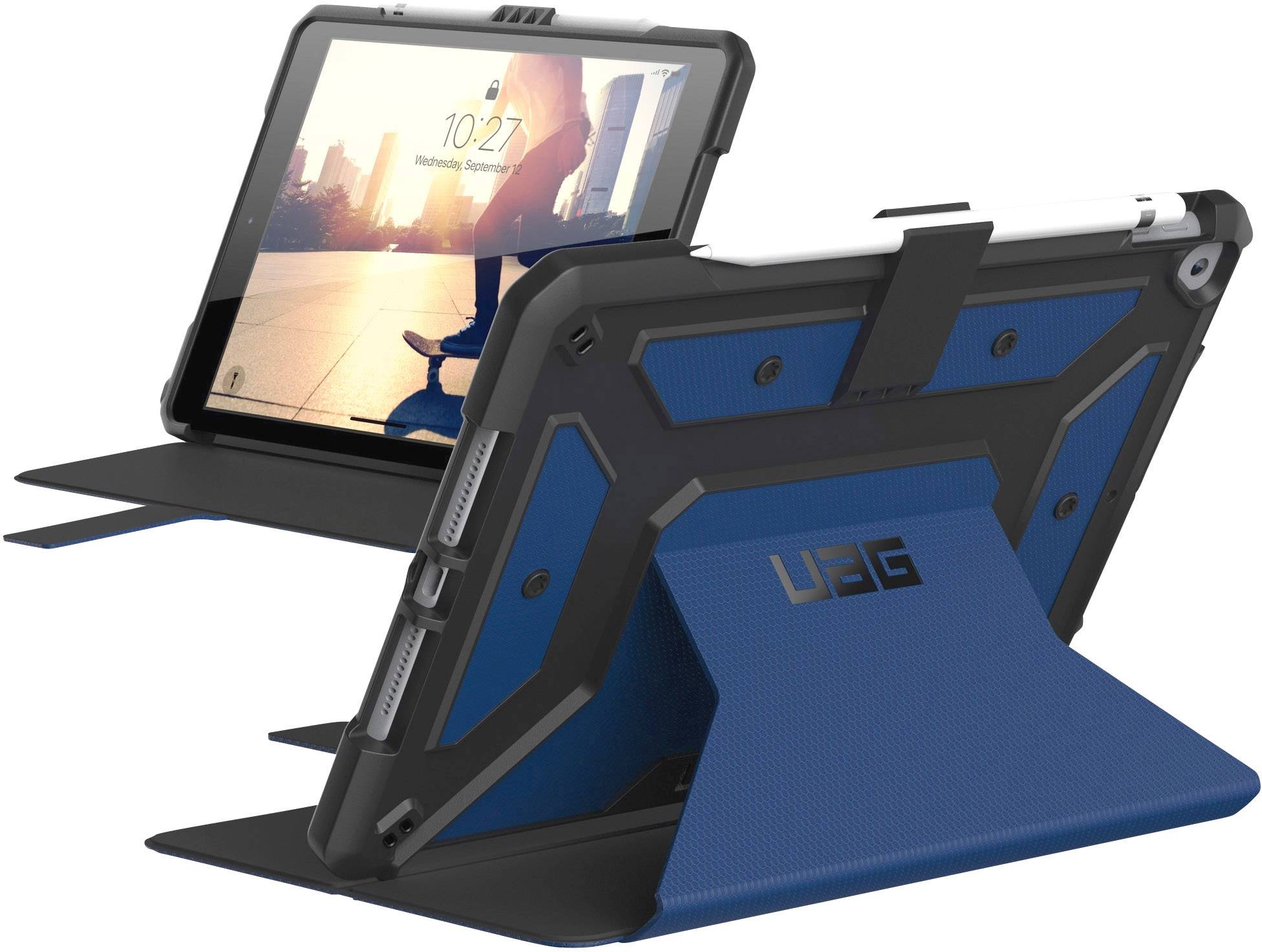 URBAN ARMOR GEAR Metropolis Case Apple iPad 10,2\" (2019) blau