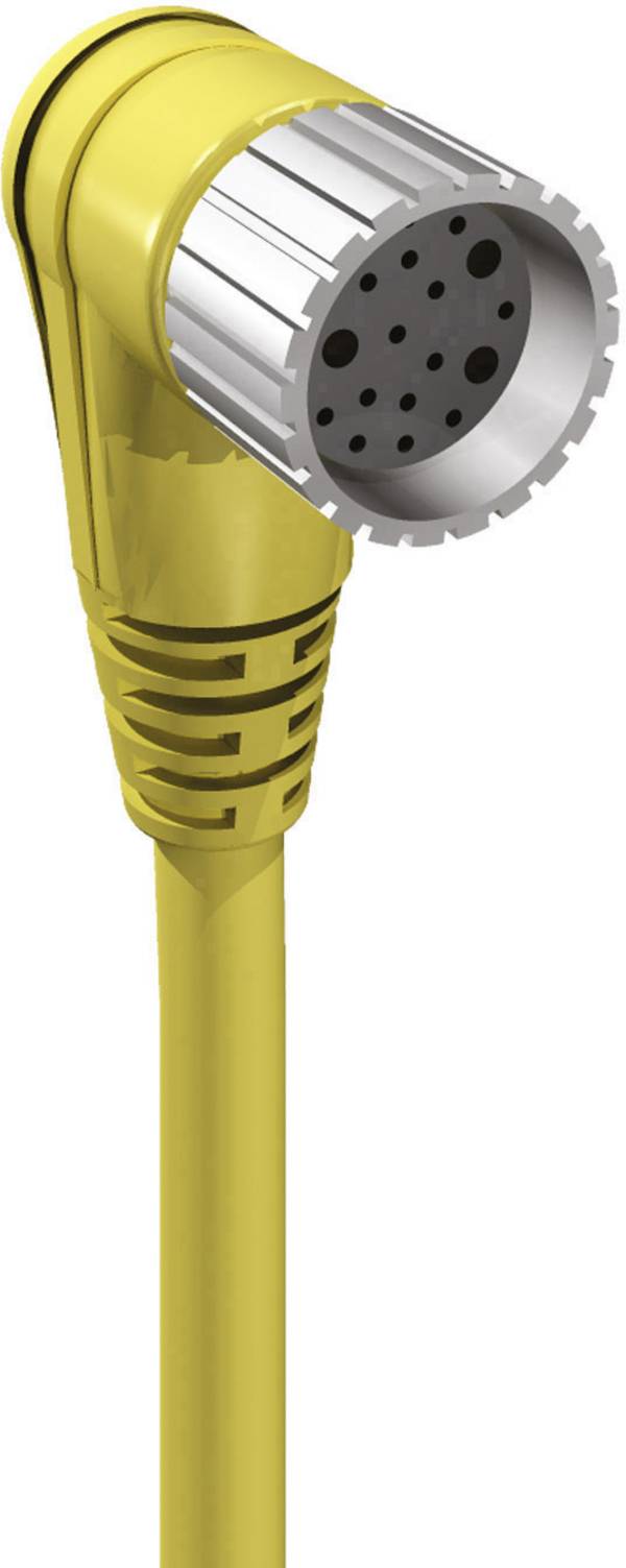 Lumberg Automation 6872 Sensor-/Aktor-Steckverbinder, konfektioniert M23 Kupplung, gewinkelt 10.00 m Polzahl Sensoren: 19 1 St.
