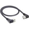 Lumberg Automation 1753 Sensor-/Aktor-Anschlussleitung M23 Stecker, gewinkelt, Kupplung, gewinkelt 15.00 m Polzahl Sensoren: 19 1 St.