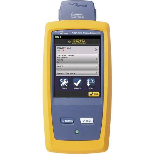 Kabeltester 4956161 Fluke Networks DSX-602-NW INT Netzwerk, Telekommunikation