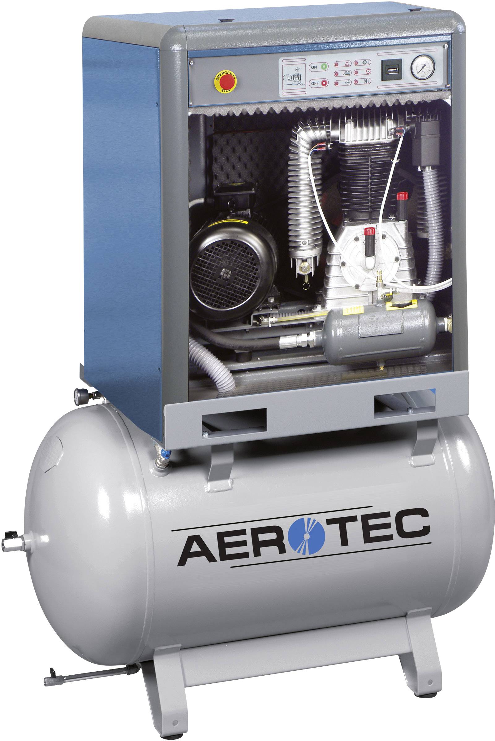Aerotec Druckluft-Kompressor PRO K-AK30-15 270 l 15 bar