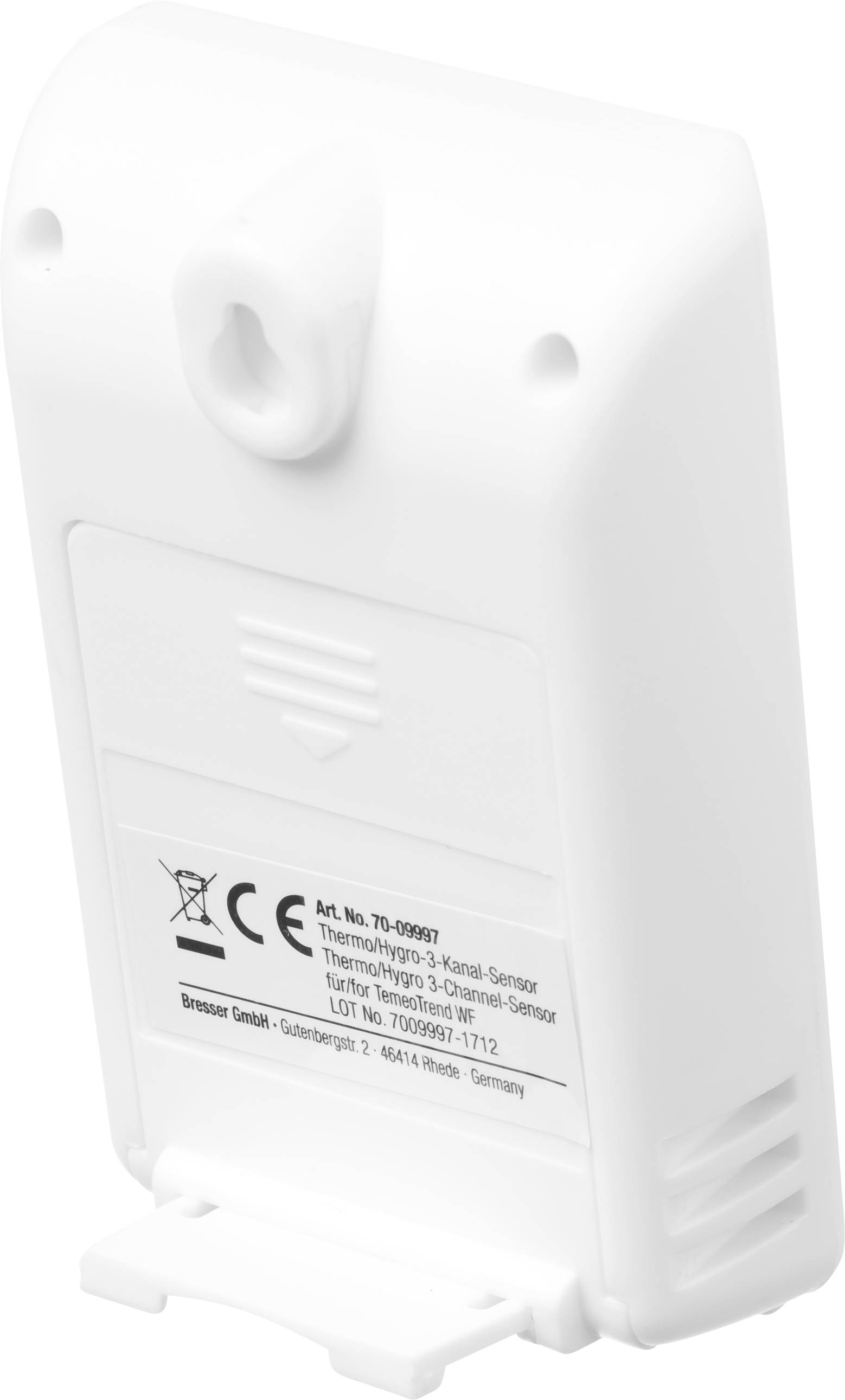 Bresser Optik 7009981 MeteoTemp WTM Thermo-/Hygrosensor Funk 433 MHz-1