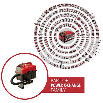 Einhell TE-VC 18/10 Li-Solo Power X-Change 2347160 Nass-/Trockensauger 10 l-2
